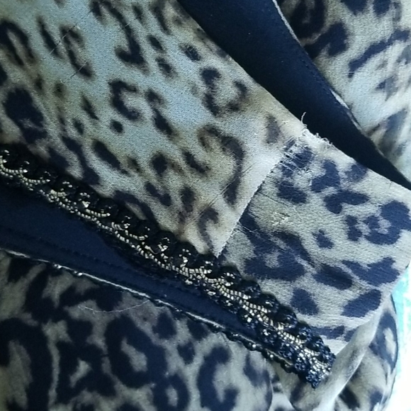 Animal Print Silk Dress - Picture 9 of 10